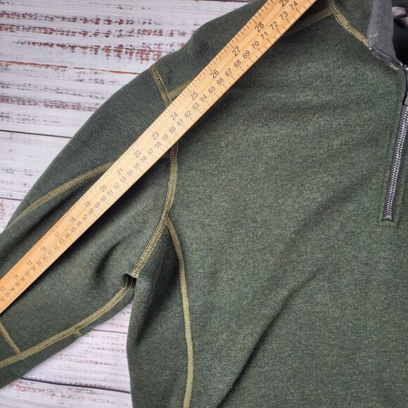 KÜHL Ryzer 1/4 Zip Pullover Men's XL Green Fleece Performance Jacket 2268200 - Picture 8 of 8